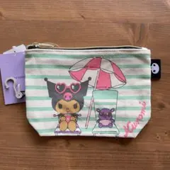【新品タグ付】サンリオ 日焼けクロミ ポーチ／しまむらのサムネイル