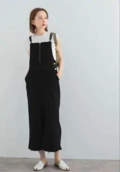 『別注』Lee×ROSSO　デニムサロペットスカート　Mサイズ相当