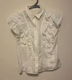 ナチュラルビューティーベーシック トップス シャツ 白