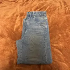 GU バレルレッグジーンズ Mサイズ　丈短め