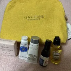 L'OCCITANE トライアルセット イエローポーチ付き