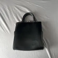 AZUL by moussy がま口 ハンドバッグ ブラック