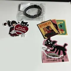 キヨ猫くじ ステッカー 3種類