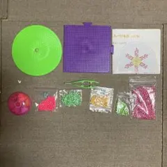 アイロンビーズセット（多色、プレート付き）