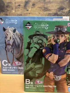 一番くじ ジョジョ スティール・ボール・ラン B賞 C賞セット おまけ付
