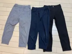 ユニクロパンツ3本セット