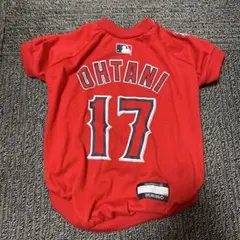 【美品】エンゼルス 大谷翔平選手 ペット服LL