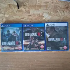 BIOHAZARD RE:2 RE:3 RE:4 まとめ売り