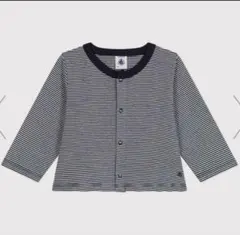 プチバトー ミラレカーディガン 86cm