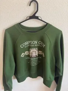 COMPTON GYM ロゴプリント スウェット