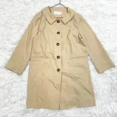 JILL STUART ジルスチュアート ステンカラーロングコート M シンプル