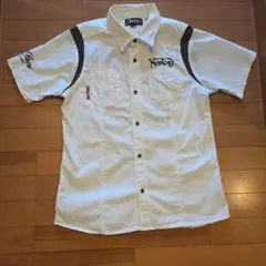 Norton 刺繍入り 半袖シャツ ホワイトのサムネイル