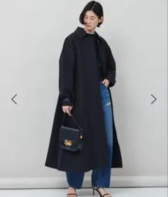 美品 curensologyカレンソロジー　ステンカラーコート