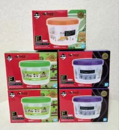 一番くじ MOTHER2 E賞 おみせの フードコンテナ タッパー コンプリート