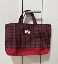 ファミリア　チェック　バッグ