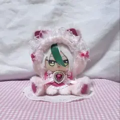 ハンドメイド 着ぐるみ おすわりぬい服 推し活 桃色 d516