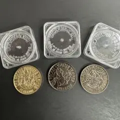 3点セット ポケモン メダル コイン リザードン フシギバナ ギャラドスのサムネイル