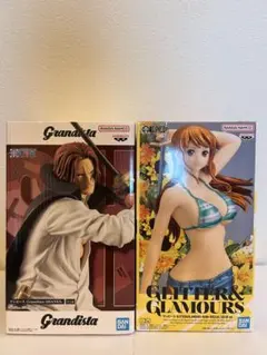 ワンピース シャンクス ナミ フィギュア セットのサムネイル