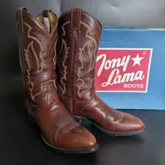 Tony Lama メンズ　ウエスタンブーツ　9 1/2サイズ　アメリカ製