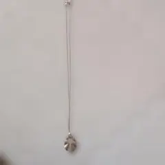 シルバー 波形デザイン ネックレス