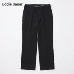 Eddie Bauer メンズ チノパン ブラック スラックス エディーバウワーのサムネイル