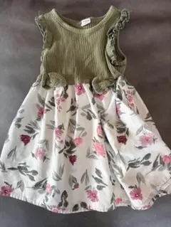 SHEIN ノースリーブ ワンピース 花柄 18-24M かわいい　おしゃれのサムネイル