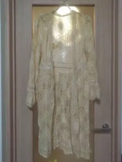 期間限定大幅値下げ★クロシェロングカーディガン