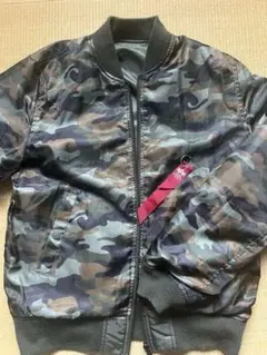 MA-1 フライトジャケット 迷彩　リバーシブル