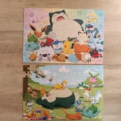 포켓몬 ジグソーパズル 2点セット ピース欠けあり 80ピース 108ピース