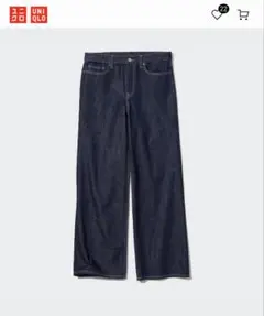 UNIQLO ユニクロ バギージーンズ / ワイドストレート ジーンズ