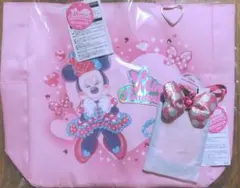 ディズニー パルパルーザ ミニー ファンダーランド トートバッグ　カードホルダー