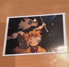 鬼滅の刃 ufotable カフェ ブロマイドくじ 遊郭編 第七話 善逸 伊之助