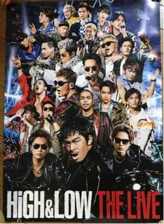 HIGH&LOW THE LIVEのポスター
