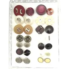 レトロボタン　アンティークボタン⭐️まとめ売り