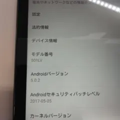 Lenovo 501LV タブレット 8GB