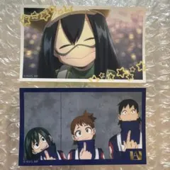 ヒロアカ　オープンスクール　ミニゲーム　B賞　麗日お茶子　蛙吹梅雨　２点