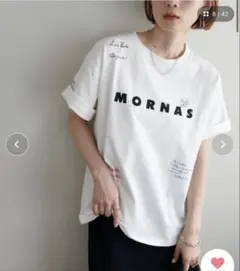 DISCOAT 総柄刺繍ロゴTシャツ　ユニセックス