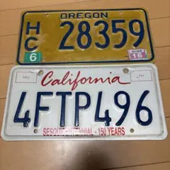 1970年代 ニューヨーク州 ナンバープレート 4枚セット | Mercari