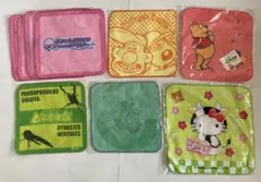 キャラクターミニタオル　9枚セット