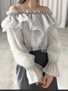 MERCURYDUO　オフショルブラウスのサムネイル