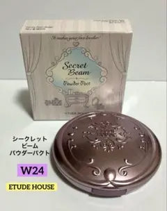 【新品未使用】ETUDE HOUSE シークレットビームパウダーパクトW24のサムネイル