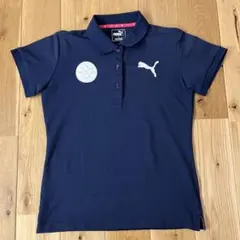 PUMA ネイビー ポロシャツ Mサイズ