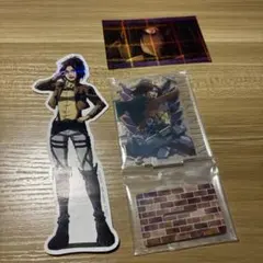 進撃の巨人 一番くじ アクリルスタンド ホログラムステッカー ハンジ