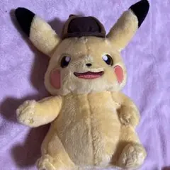 名探偵ピカチュウ　ぬいぐるみ　おしゃべりします　ポケモンセンター