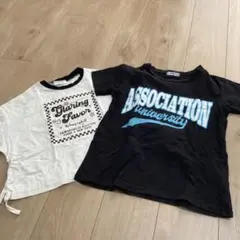 グラフィックプリント Tシャツ 2枚セット　140