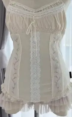 オッズオン ロリータ レア キャミソール 白