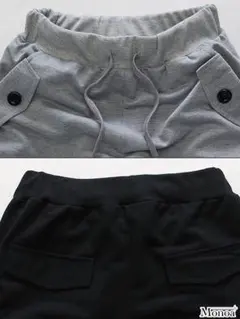 [モノア] スウェット ハーフパンツ グレー Mサイズ TU 2-123