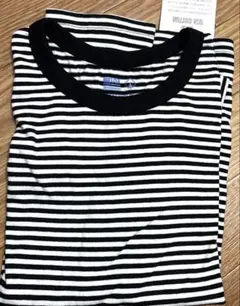DISCOAT 半袖　新品未使用　タグ付き　ボーダーTシャツ