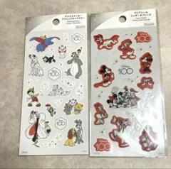 ダイソー　ディズニー　100周年　クリアシール　マステステッカー　ミッキー