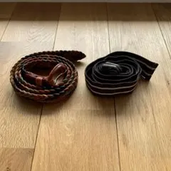 メンズ　ベルト2本セット
